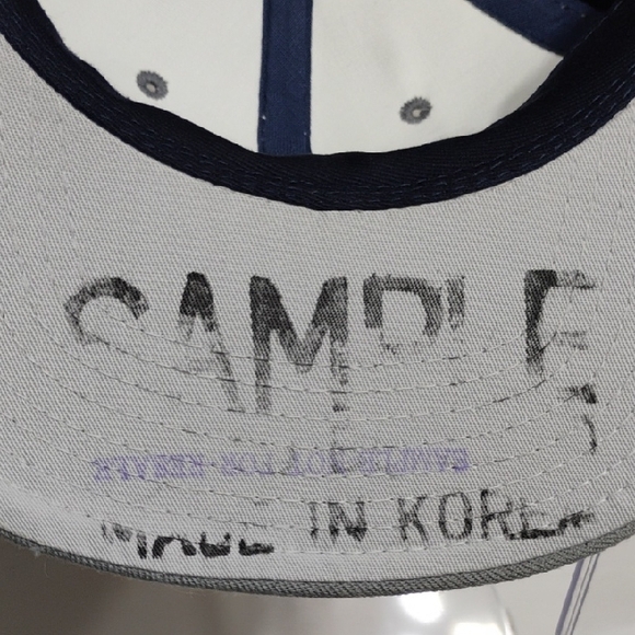 Authentic Drew Pearson Signed Dallas Cowboys Navy/Gray Snap Back Cap - Picture 7 of 11